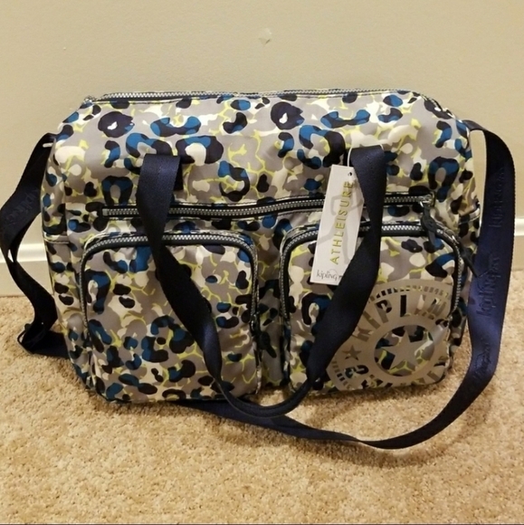 NWT! KIPLING Multi Printed Bag - Picture 1 of 8